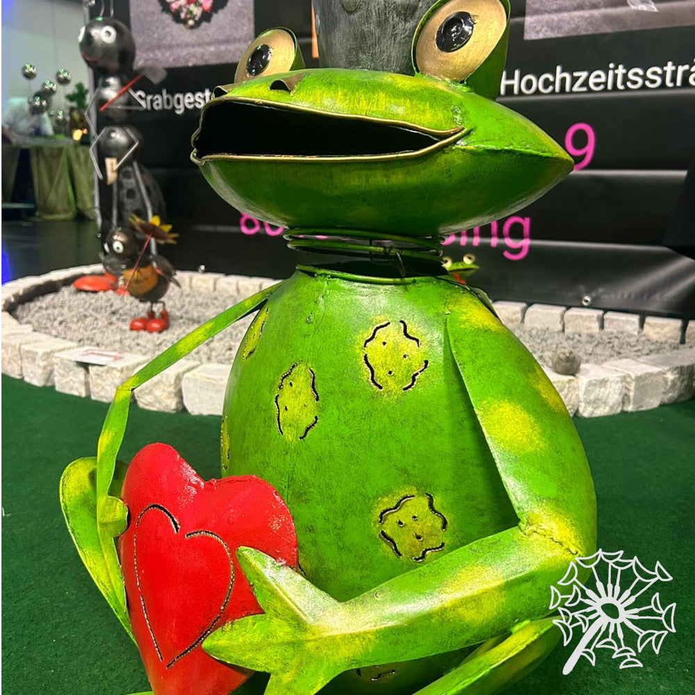 Frosch mit Herz "XL"